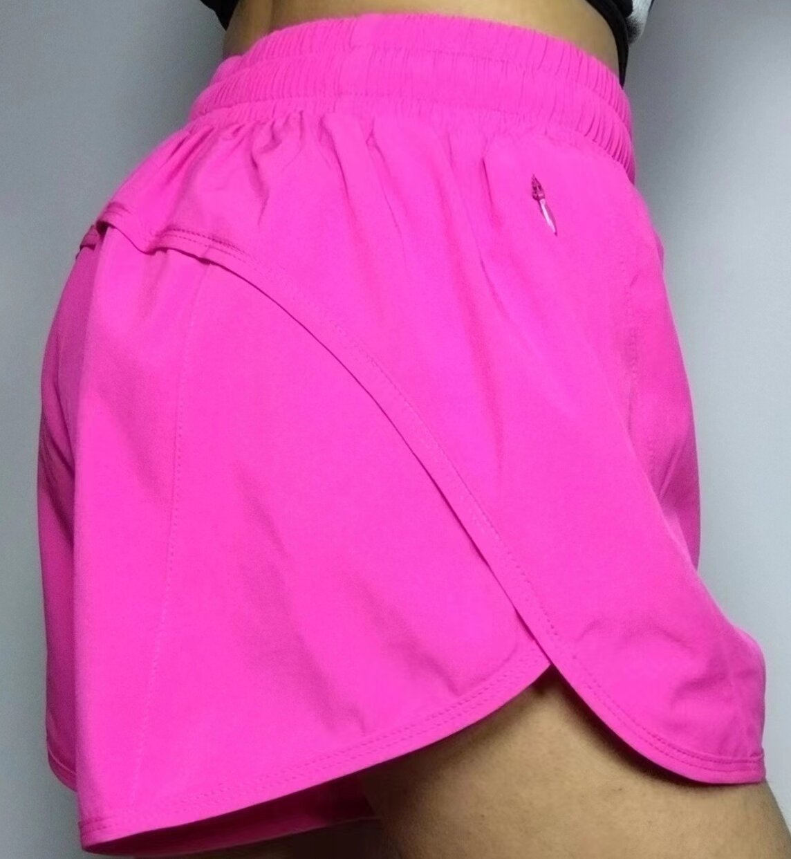 Summer Sports Shorts With Zipper Pockets Breathable Loose Anti-exposure Outdoor Running Fitness Pants For Womens ClothingClothingCJDK198244376XC